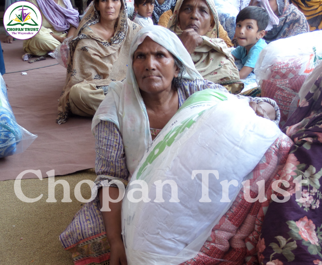 Bringing Comfort and Care:Essential Packages for 50 Flood-affected Families in Lahore