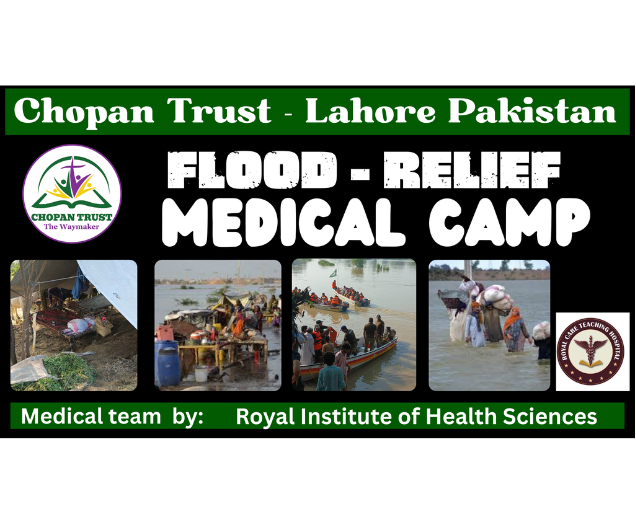 Healing Hands in Sialkot: A Free Medical Camp for Flood-Affected Families